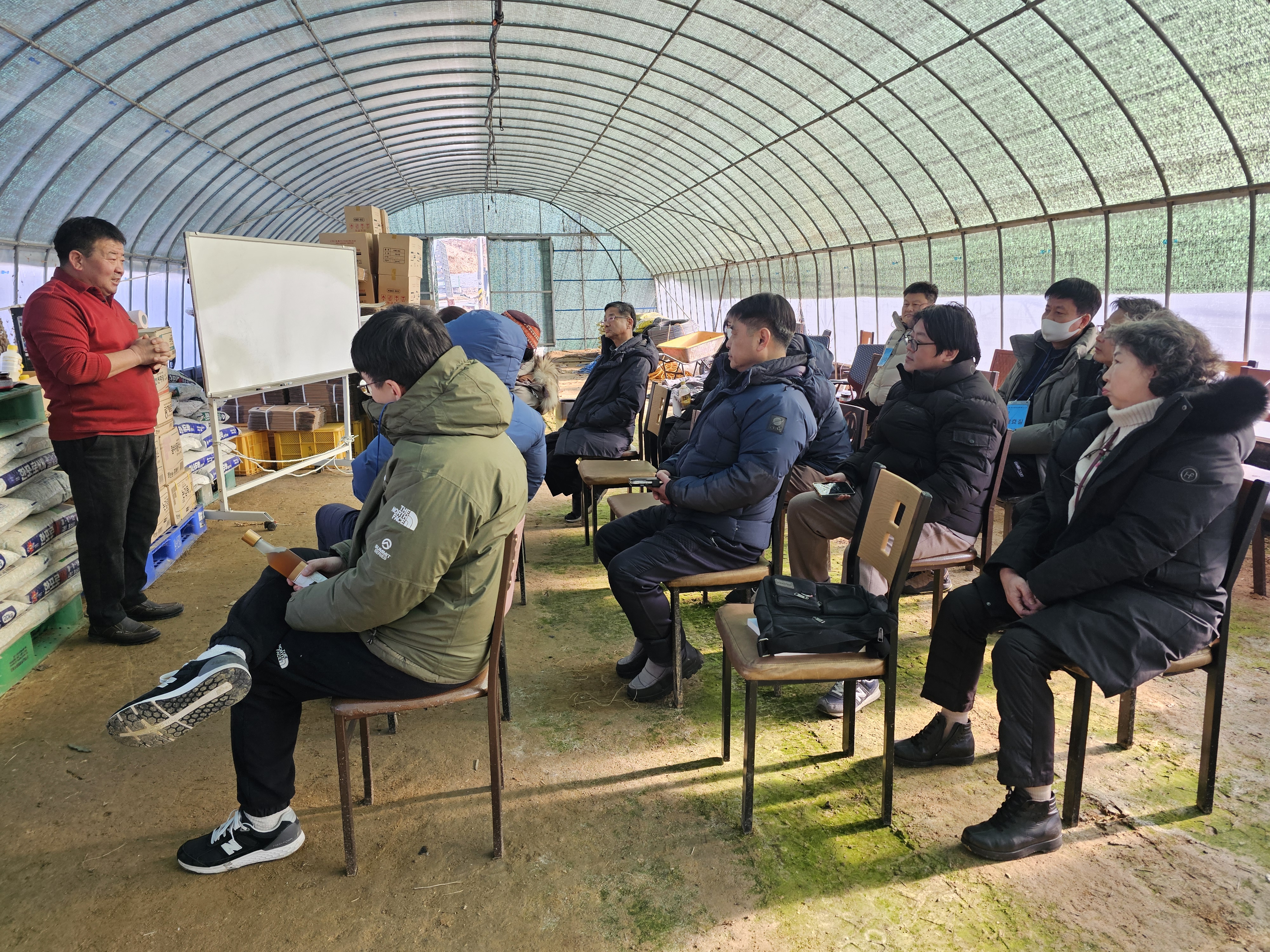 26년 귀산촌임업후계자 1기 현장견학(천지인다래농장)